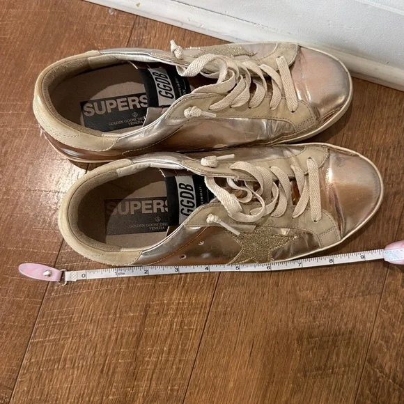 Golden Goose Metallic Sneakers